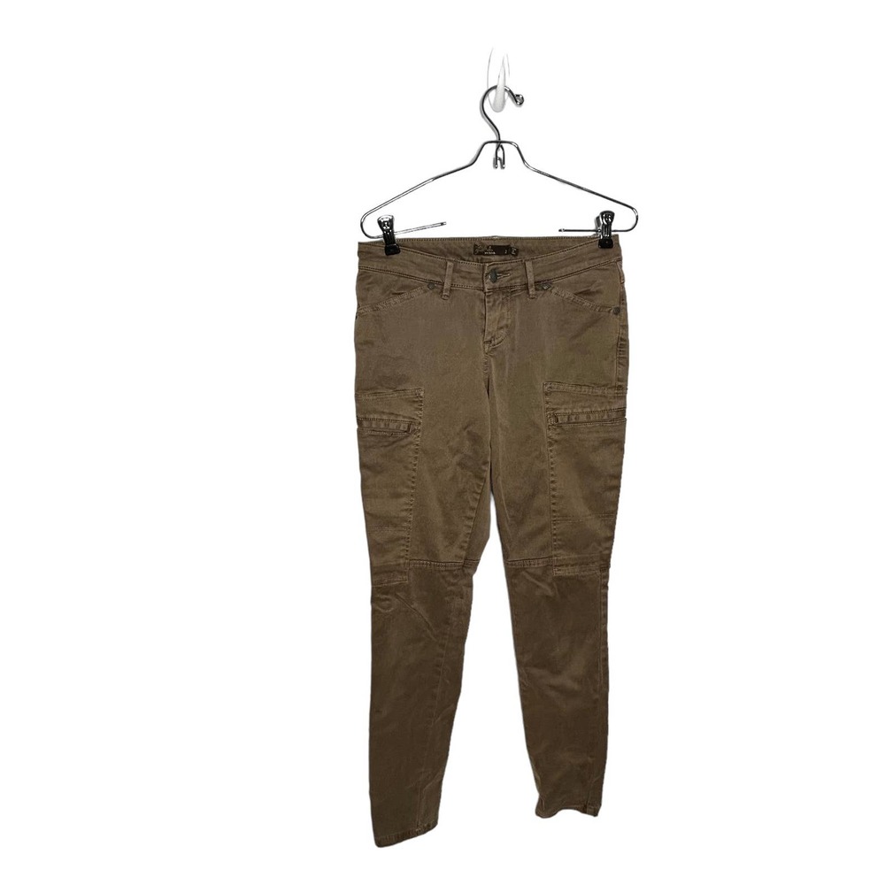 prAna Louisa Skinny Leg Pants Women's Size 2 cargo outdoor brown dark